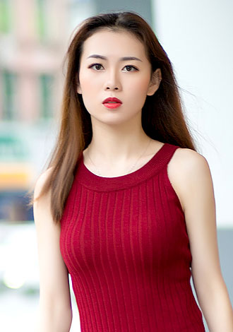 Asian Attractive Member Qiting From Nanchang Yo Hair Color Chestnut